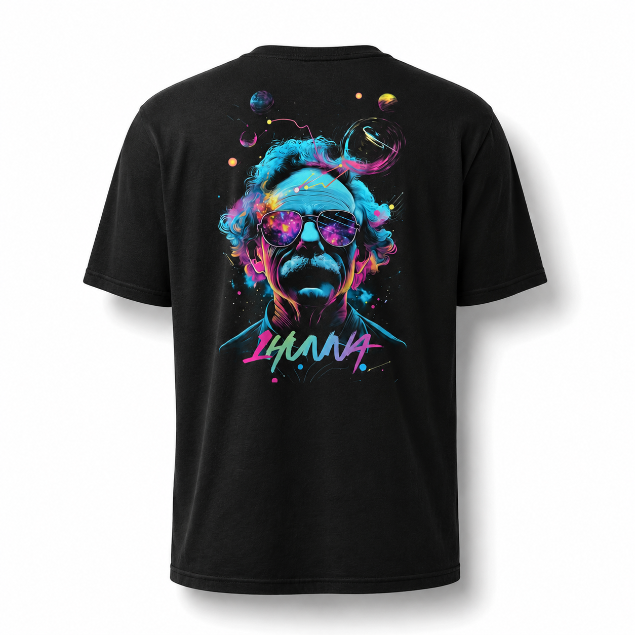 Gallery 004 Einstein T-shirt - Black | 1HUNNA