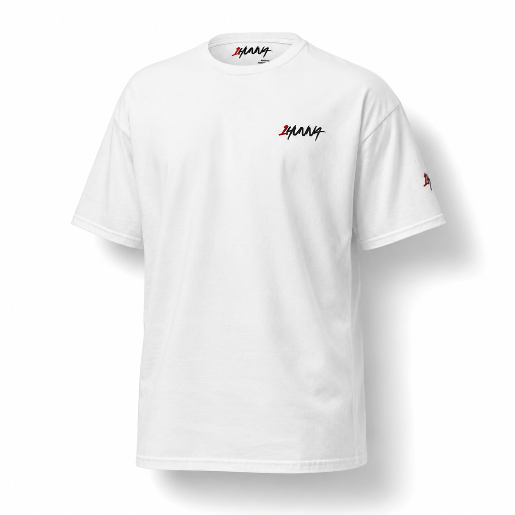 Signature 002 T-Shirt - White | 1HUNNA