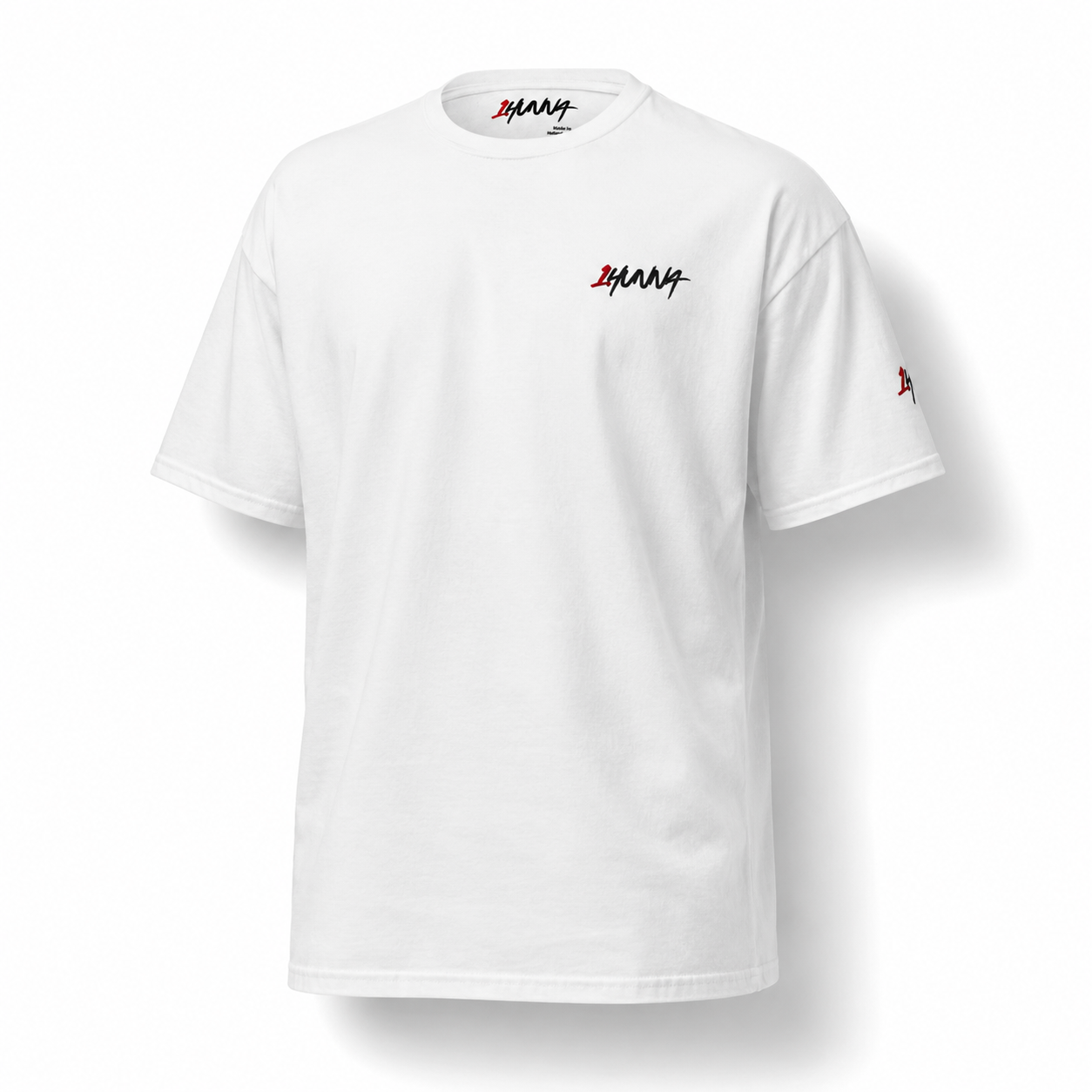 Signature 002 T-Shirt - White | 1HUNNA