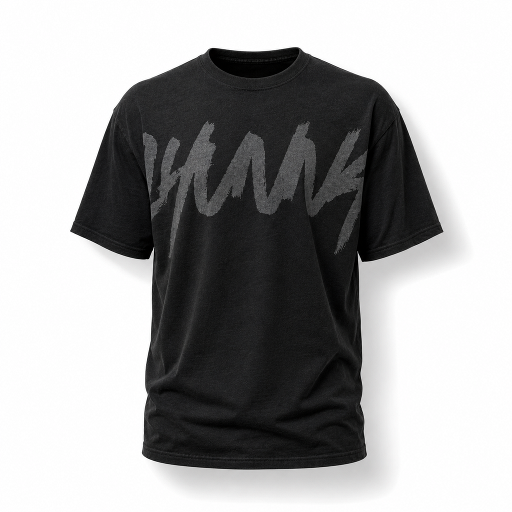 Signature 006 Knitshirt - Black | 1HUNNA
