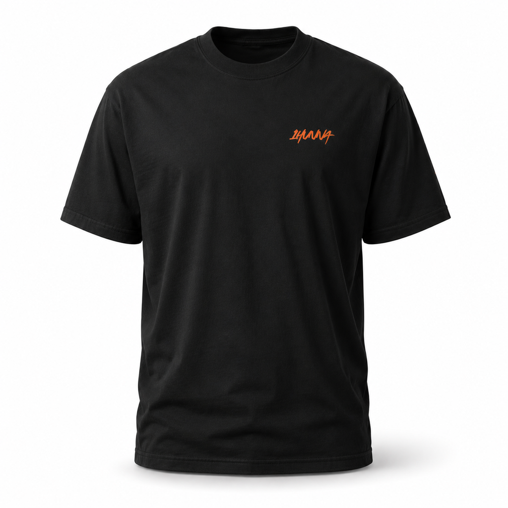 Signatures 008 T-Shirt – Black | 1HUNNA