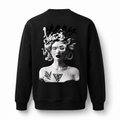 Gallery 005 Queen of  Curses  Sweater  -  Black  | 1HUNNA