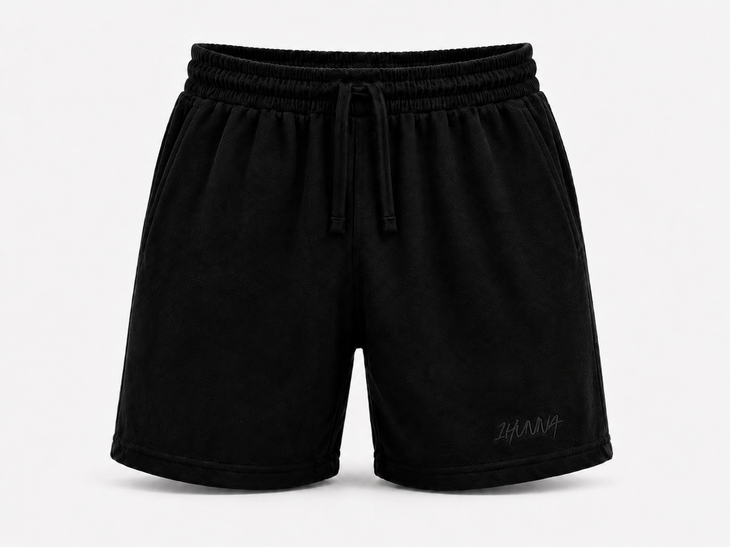 Casual Terry Shorts -  Black | 1HUNNA