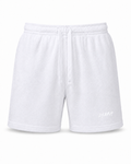 Casual Terry Shorts  – White | 1HUNNA