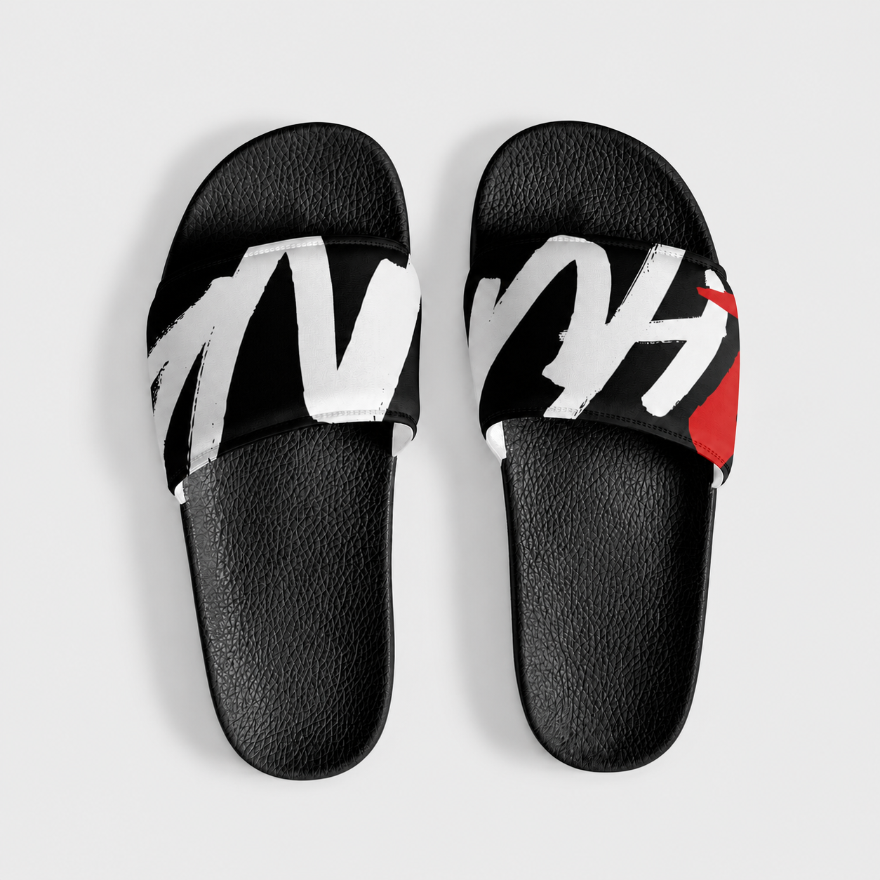 Signatures 001 Pool Slides - Black | 1HUNNA