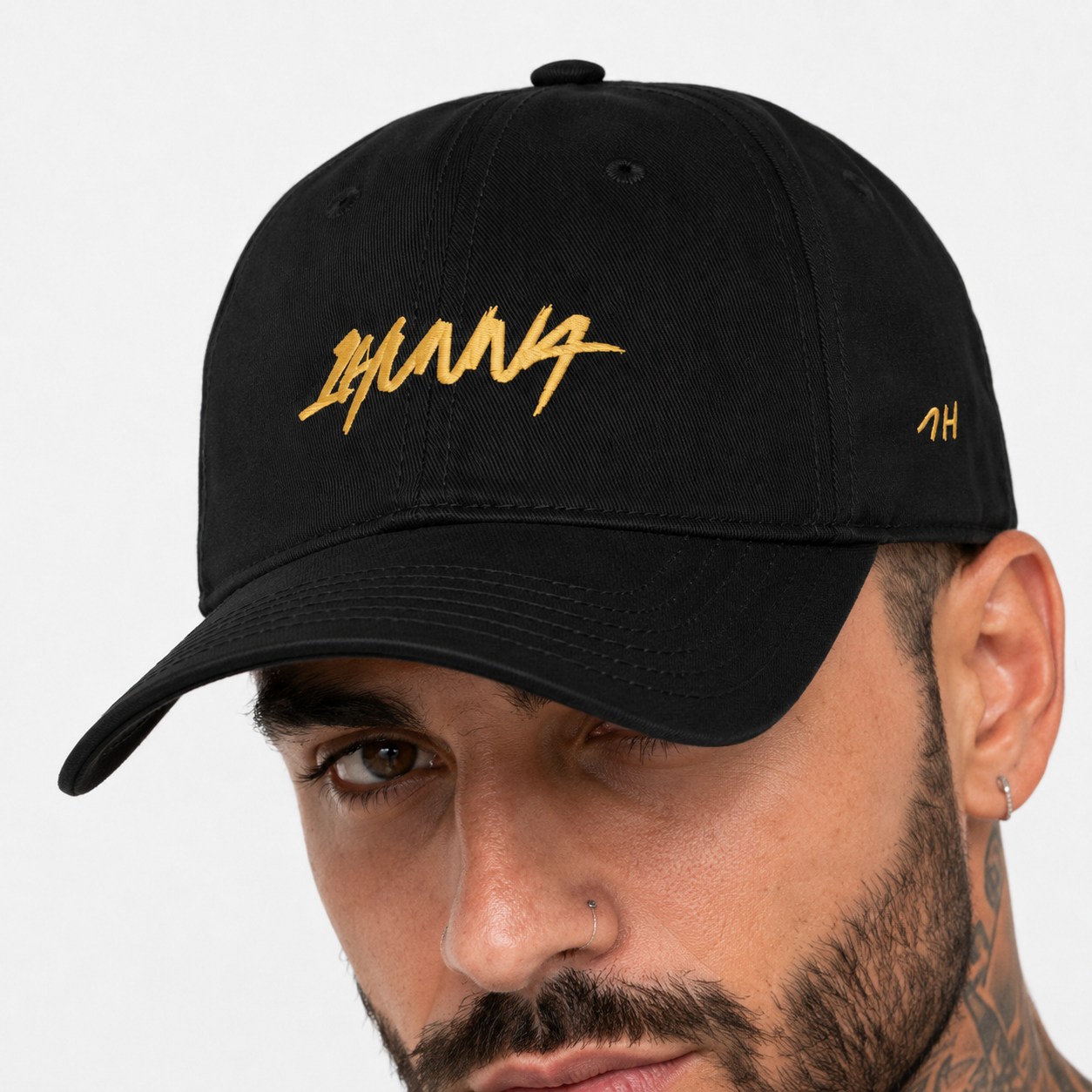 Signatures Keep It Real Cap – Black&Gold | 1HUNNA