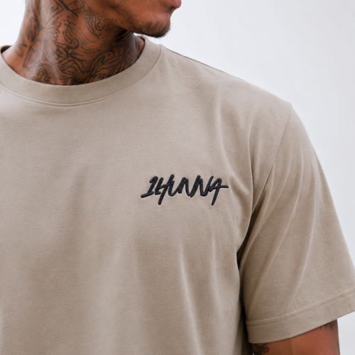 Casual Heavyweight T-shirt - Khaki | 1HUNNA
