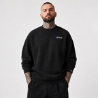 Gallery Give no f#ck Sweater - Black | 1HUNNA