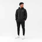 Singatures 001  Original Windbreaker - Black | 1HUNNA