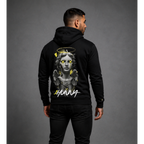 1HUNNA Gallery 002 Chaotic Angel Hoodie  - Black - 1hunna