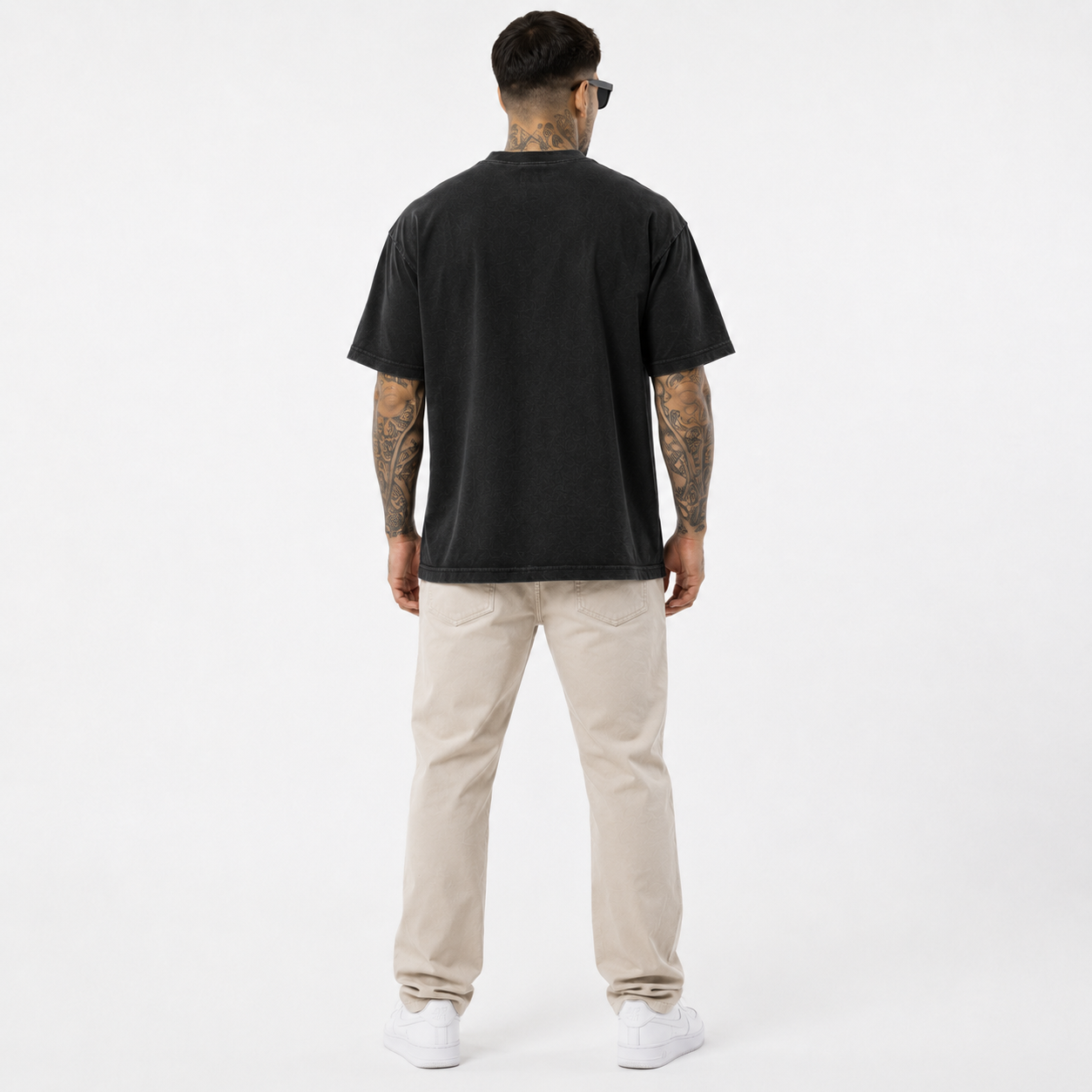 Heavyweight T-Shirt – Vintage Black | 1HUNNA
