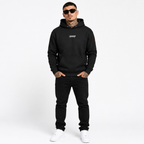 Gallery 005 Fallen Angel Hoodie  - Black |  1HUNNA
