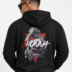 Gallery 005 Fallen Angel Hoodie  - Black |  1HUNNA
