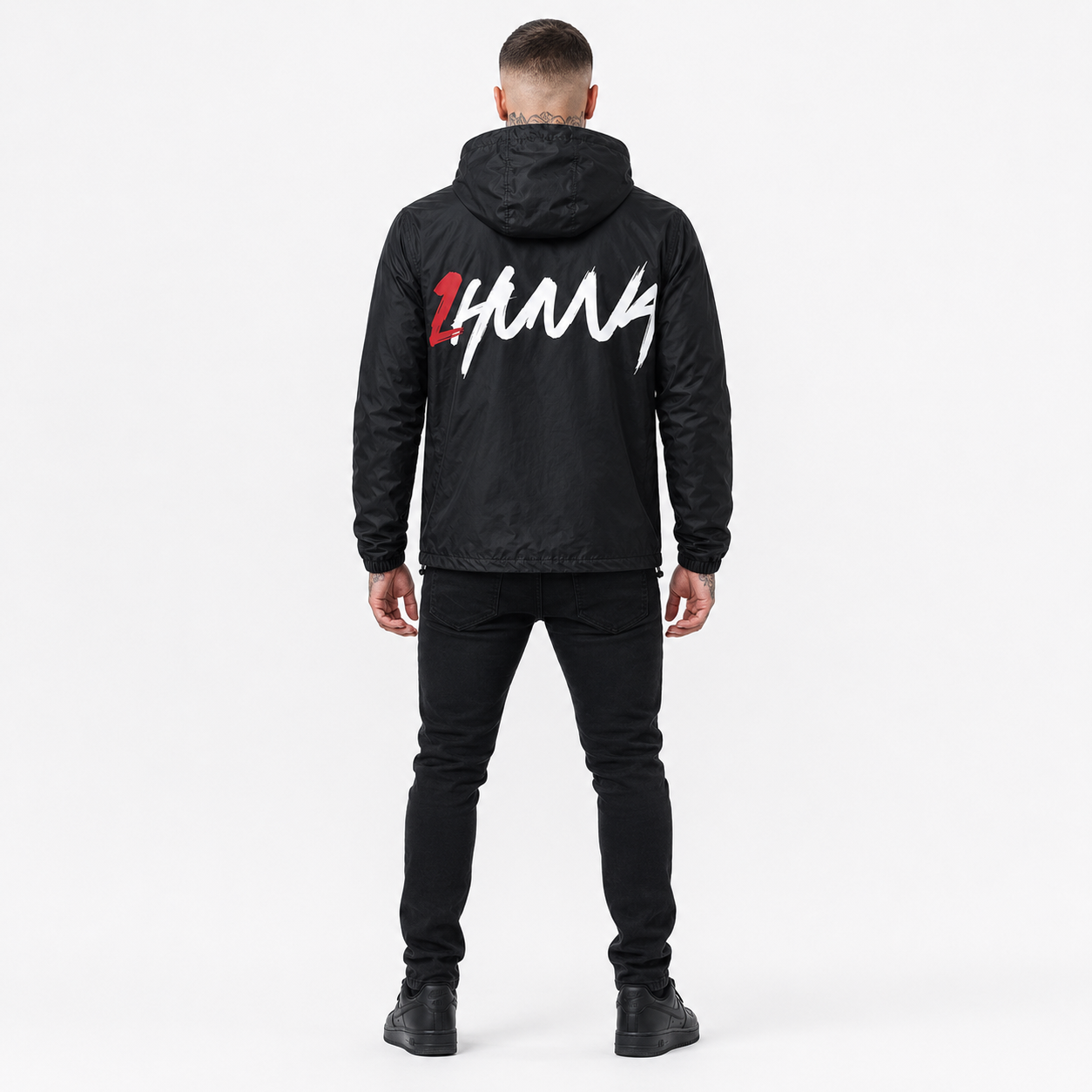 Signatures  001 Windbeaker - Black | 1HUNNA