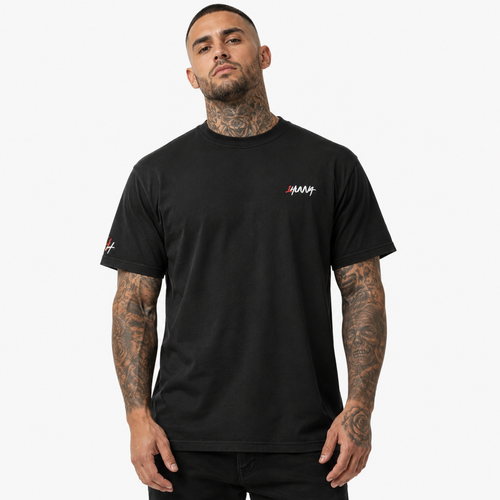 Gallery 001 Faith Over Fear T-shirt - Black |  1HUNNA