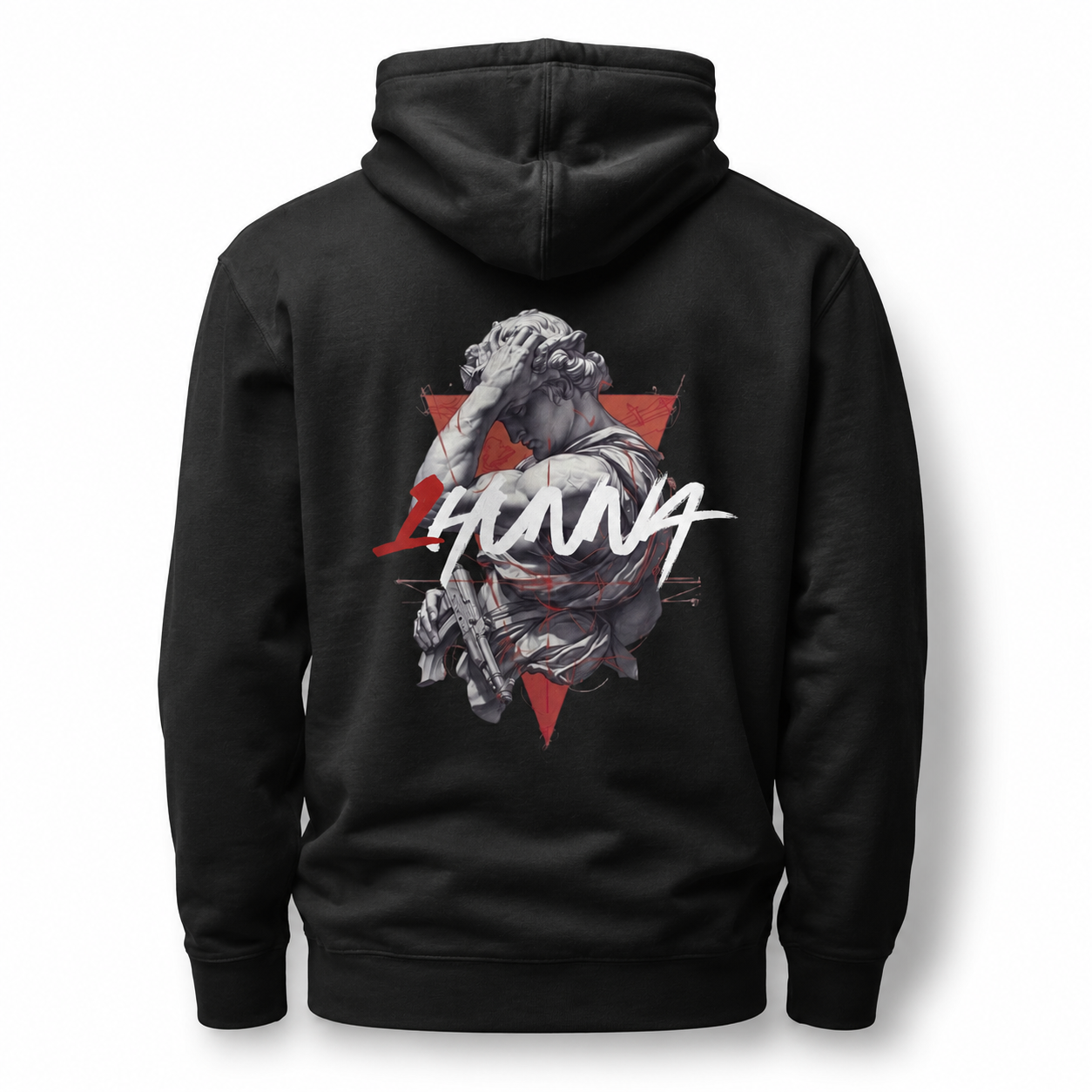 Gallery 005 Fallen Angel Hoodie  - Black |  1HUNNA