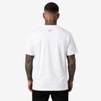 Casual Heavyweight T-Shirt – Zwart Wit | 1HUNNA