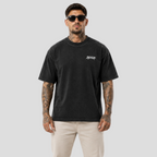 Casual T-Shirt – Vintage Black | 1HUNNA