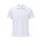 Casual Terry Polo -  White | 1HUNNA