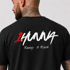 Signatures 001 T-shirt - Black | 1HUNNA