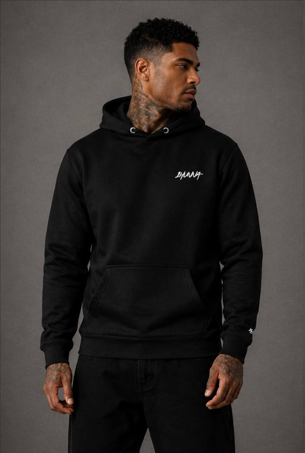 Ethos Resilience Hoodie - Black | 1HUNNA