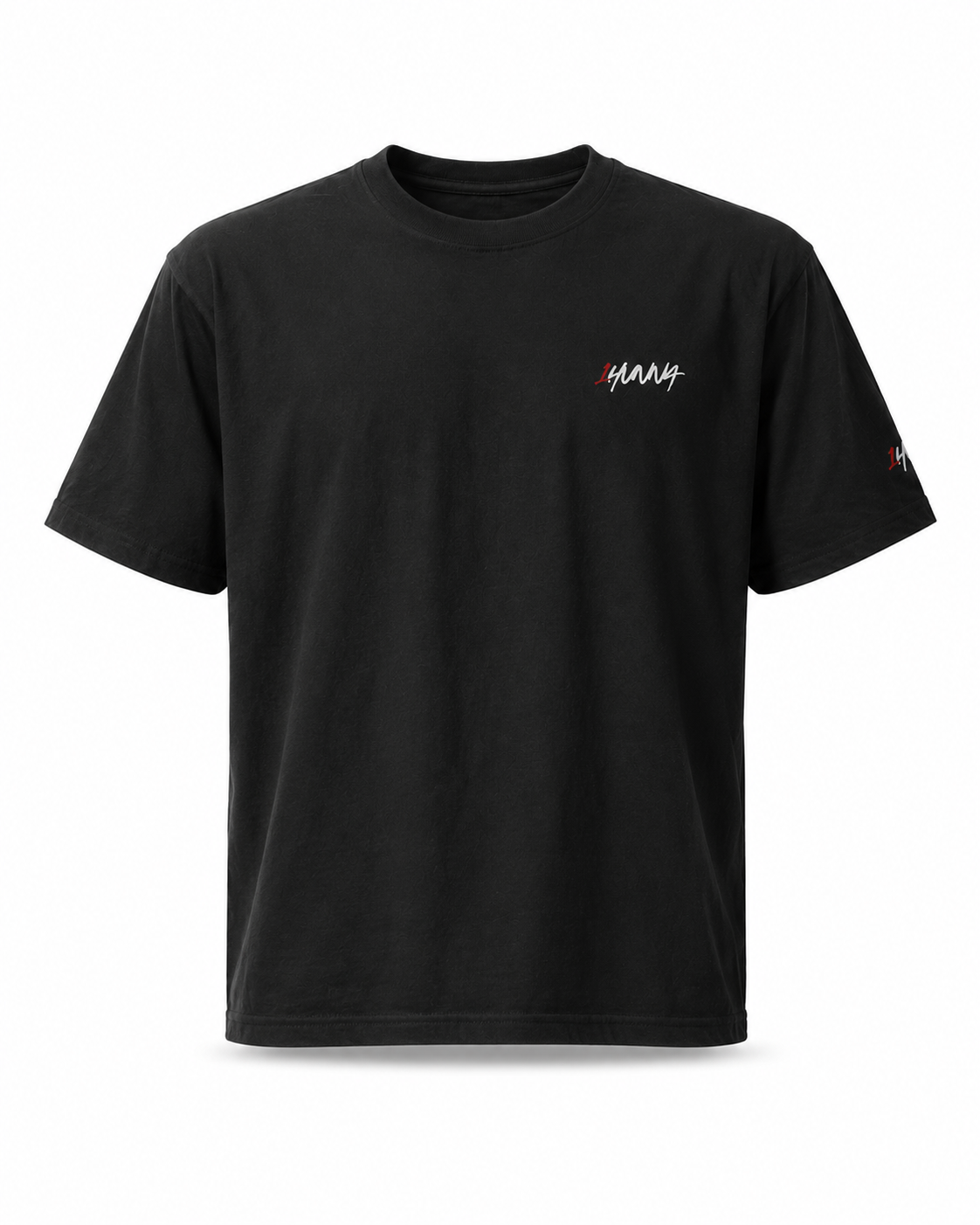 Signatures 001 T-shirt - Black | 1HUNNA