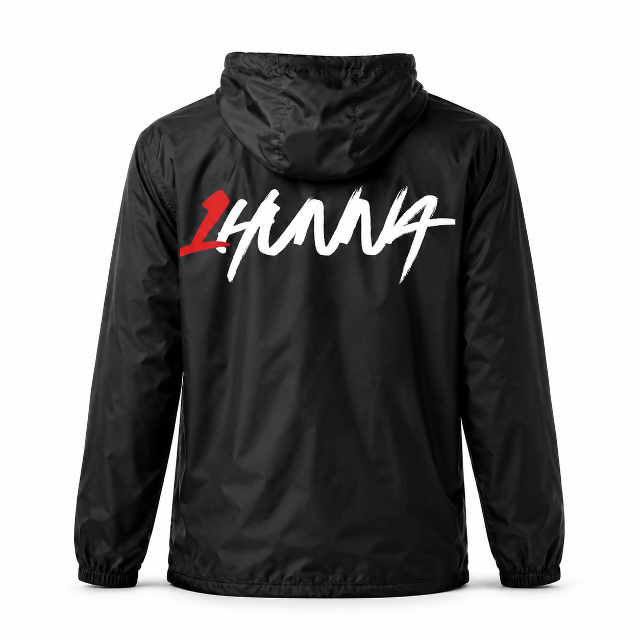 Singatures 001  Original Windbreaker - Black | 1HUNNA
